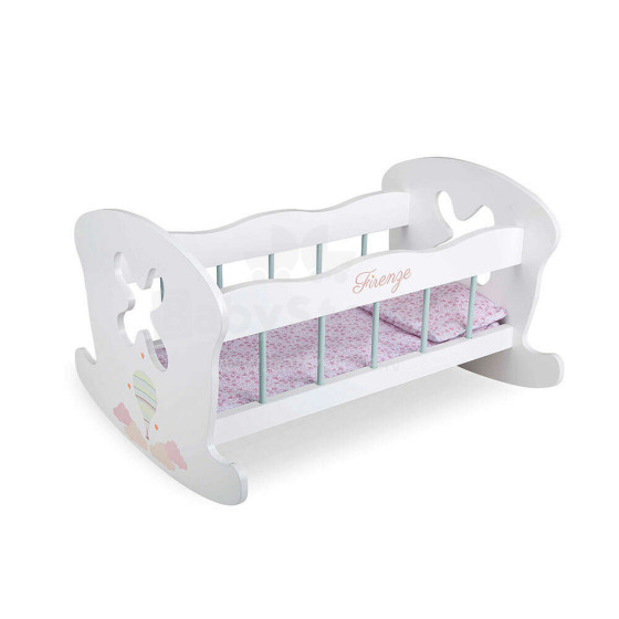 Arias Doll Crib Art.AR21544 Leļļu gulta ar gultas veļu