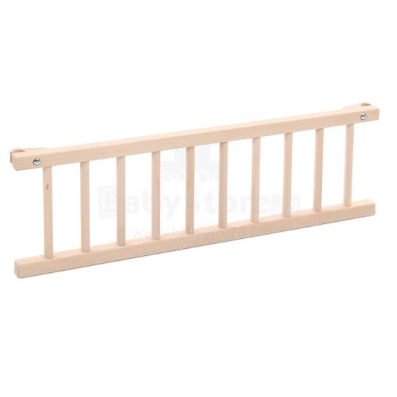 Kidsworld Wood Bed Rail Art.132313 Natural Lopšio apsauginė užtvara 86 x 27,5 cm