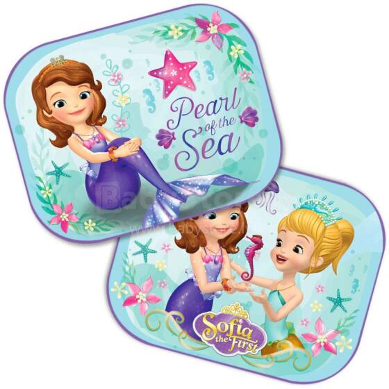 Disney Sunshade Sofia Art.9306 Universalūs saulės skydeliai nuo saulės 35x44, 2vnt