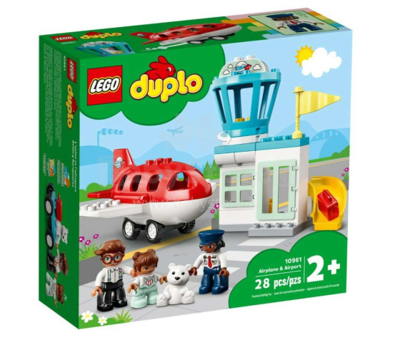 10961 LEGO® DUPLO® Town Lidmašīna un lidosta
