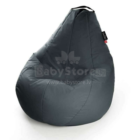 Qubo™ Comfort 120 Graphite POP FIT пуф (кресло-мешок)
