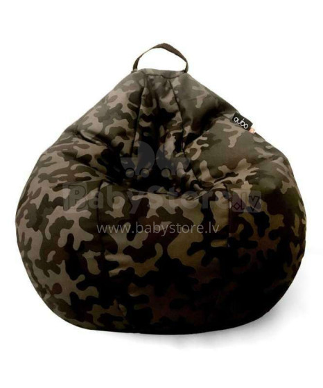 Qubo™ Comfort 120 Camouflage POP FIT sēžammaiss (pufs)
