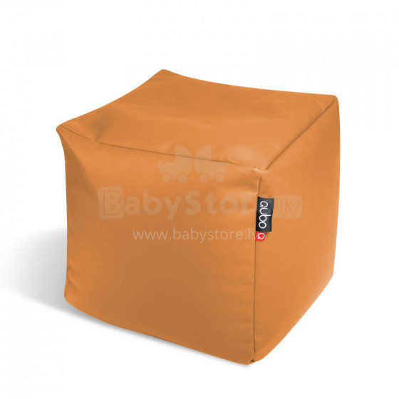 Qubo™ Cube 50 Papaya SOFT FIT beanbag