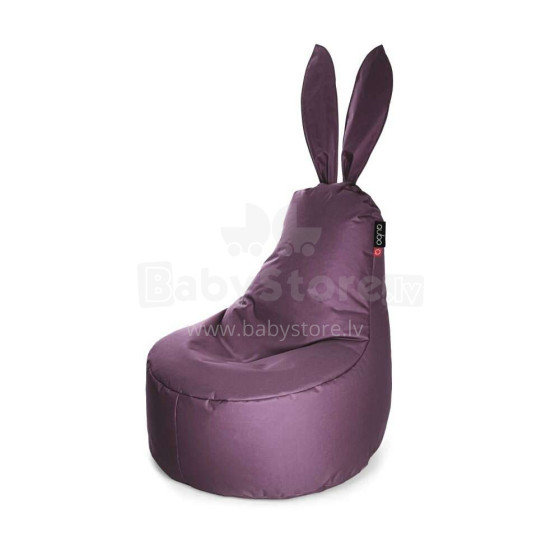 Qubo™ Mommy Rabbit Plum POP FIT пуф (кресло-мешок)