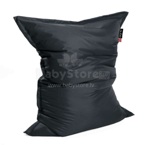 Qubo™ Modo Pillow 100 Graphite POP FIT beanbag