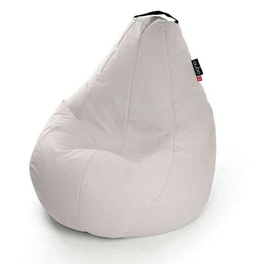 Qubo™ Comfort 120 Silver POP FIT пуф (кресло-мешок)