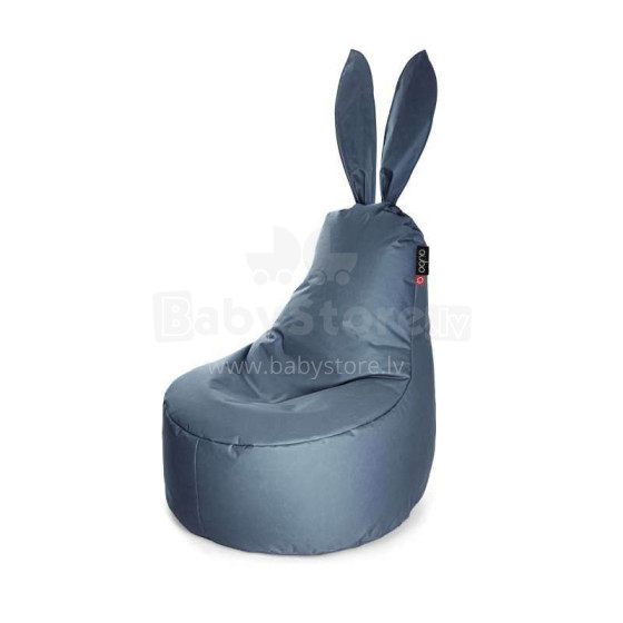 Qubo™ Mommy Rabbit Slate POP FIT пуф (кресло-мешок)