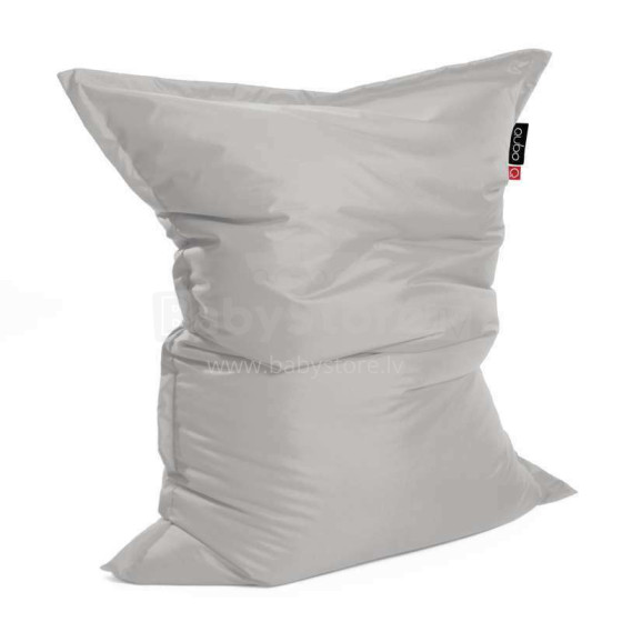 Qubo™ Modo Pillow 130 Silver POP FIT beanbag
