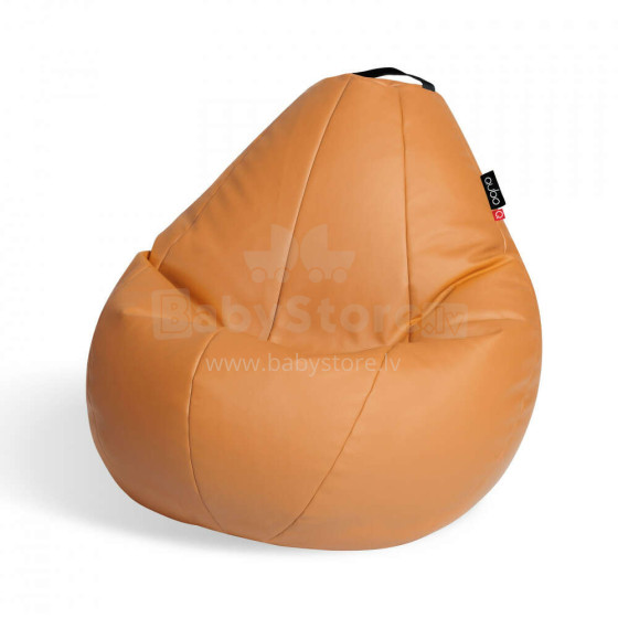 Qubo™ Comfort 90 Papaya SOFT FIT sēžammaiss (pufs)