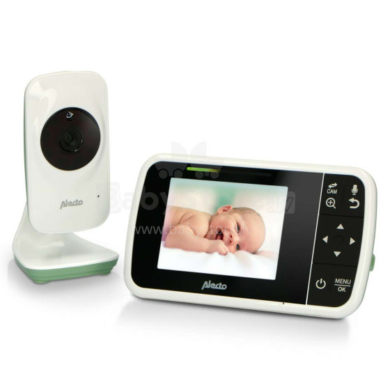 Alecto Baby Monitor Art.DVM135 White  Bērnu video monitors (uzraudzības video rācija)