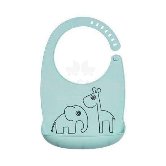 Done by Deer Silikoninis seilinukas „Deer friends, Blue“