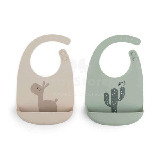 Done by Deer seilinukas Silicone 2-pack Lalee Sand-Green