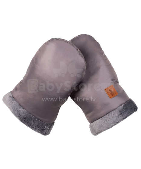 Venicci Winter gloves Art.135478  Grey  šviesiai pilkos žiemos pirštinės