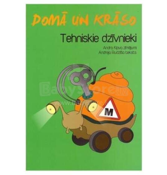 Spalvinimo knyga 581279 - Doma ir Kraso. Spalvinimo knygos vaikams (latvių kalba)