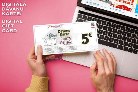 Gift Card Web Art.135693 Dovanų kortelė 5 EUR