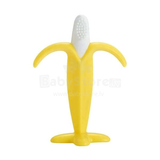 BabyMix Toothbrush Banana Art.43668 Yellow