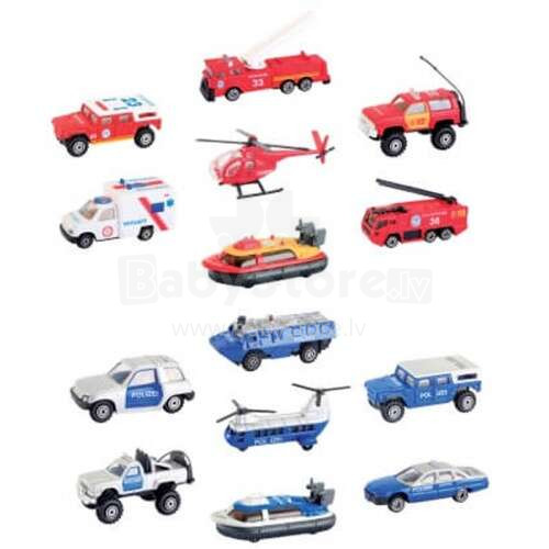 Toi Toys Emergency Cars Art.38001741 Mašīnas komplekts,7 gab