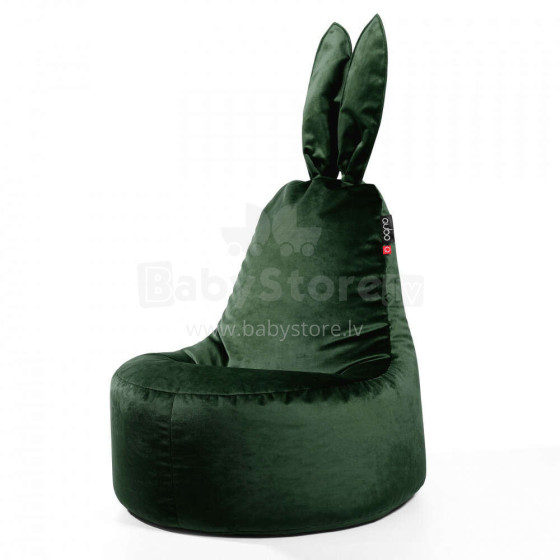 Qubo™ Daddy Rabbit Emerald FRESH FIT пуф (кресло-мешок)