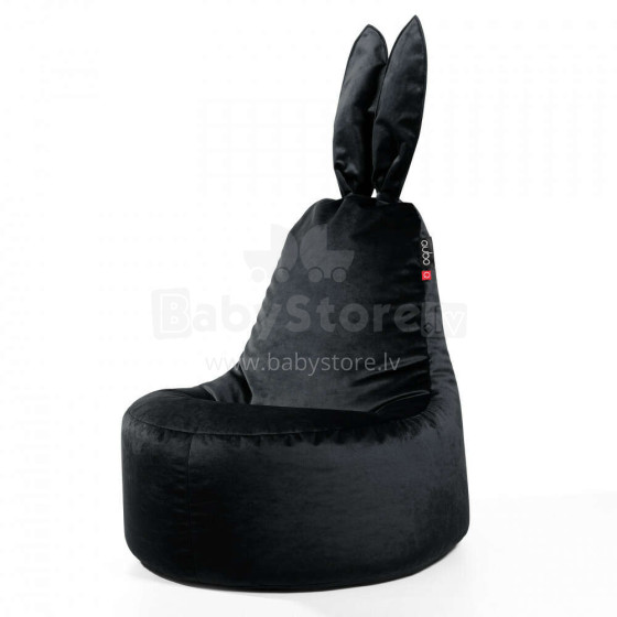 Qubo™ Daddy Rabbit Onyx FRESH FIT beanbag