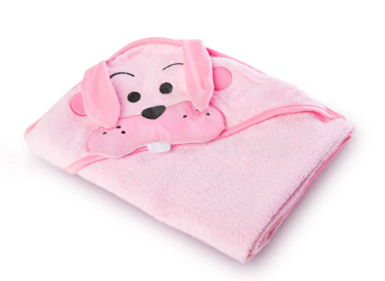 Sensillo Towel Art.02595  Детское хлопковое полотенце с капюшоном 100x100 см