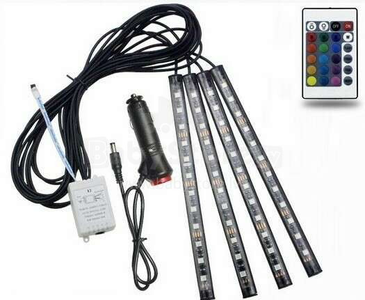 LED spuldzes automašīnai ar tālvadības pulti
