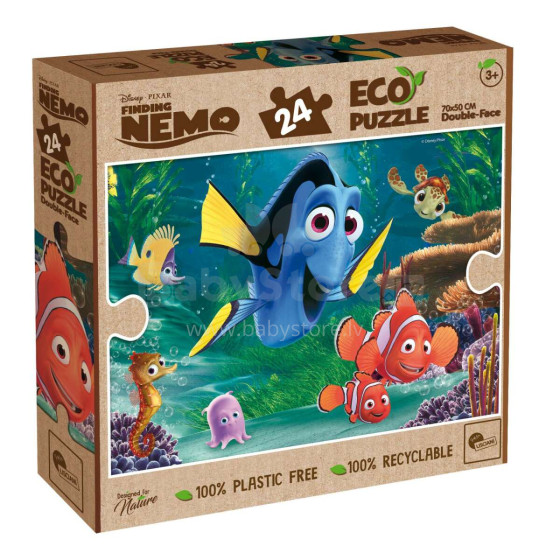 Lisciani Giochi Eco Puzzle Nemo Art.91836  Liela puzle,24 gab