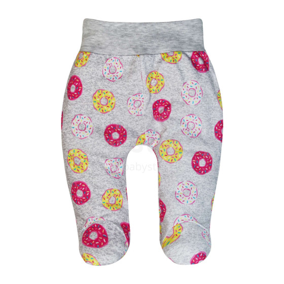 Galatex Pants Art.141670 Детские хлопковые штанишки с широким поясом и следочками