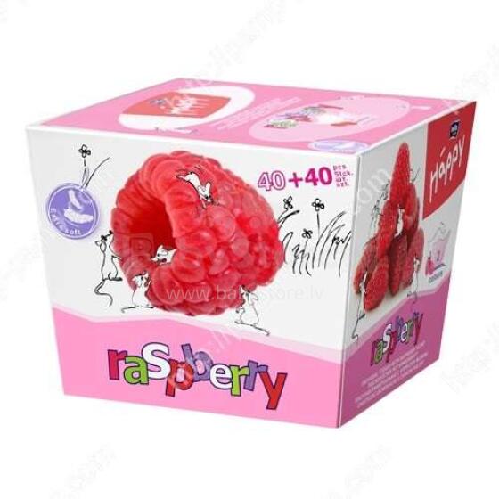 Happy Art. 111433 ištraukiamos servetėlės , 80 vnt raspberry
