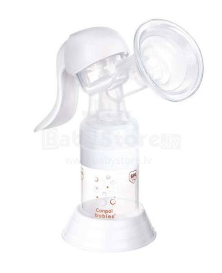 CANPOL BABIES krūts piena pumpis manuālais Basic 12/205