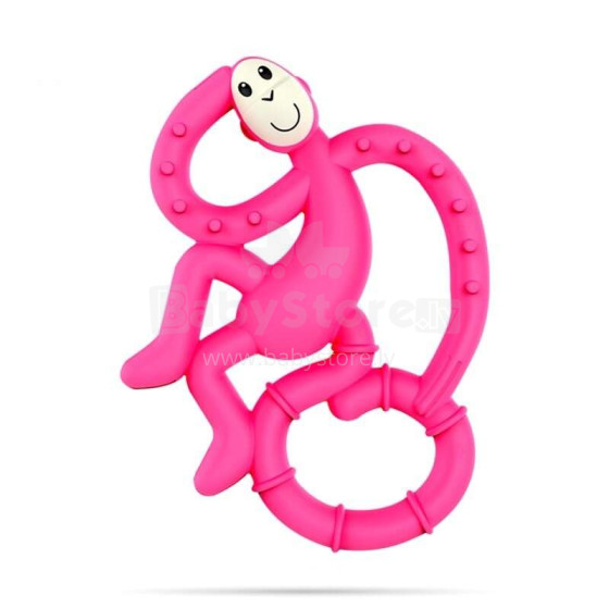 MATCHSTICK MONKEY košļājamā rotaļlieta 3m+ Pink MM-MMT-003