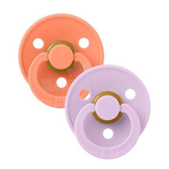 Bibs Colour Art.142134 Papaya/Violet Sky Soothers 0-6 m.