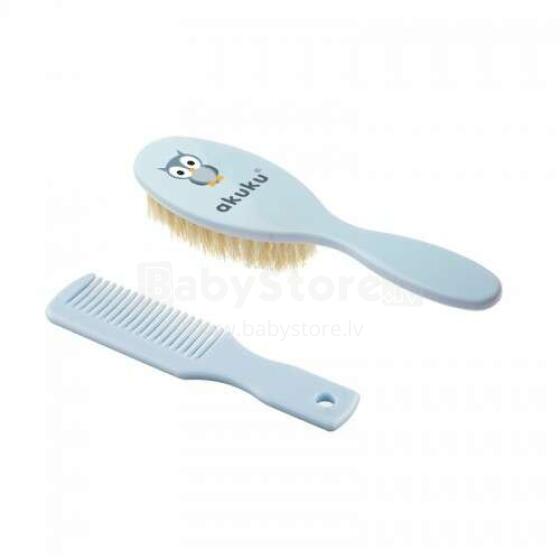 Akuku Art.A0457 Comb + plaukų šepetys