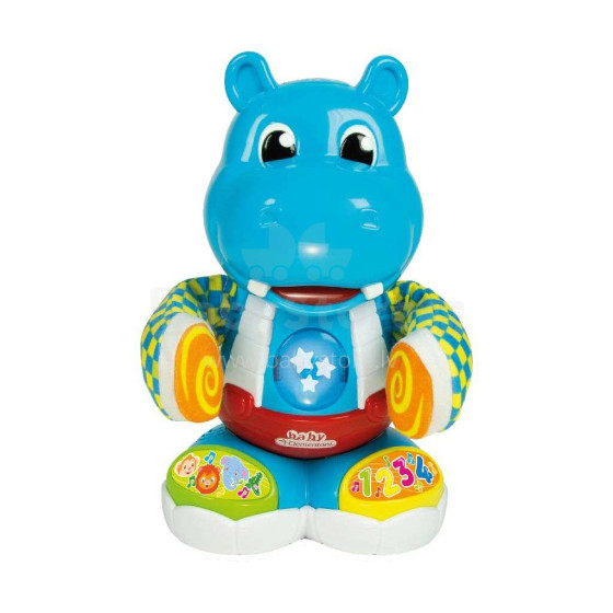 Clementoni Baby Hippo  Art.50585  Интерактивный Бегемотик (LV/EST/LT)