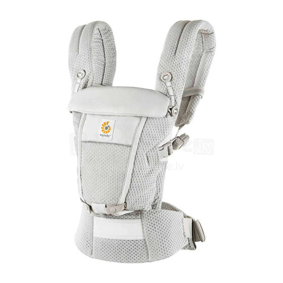 ERGOBABY ADAPT SOFTFLEX Art.BCASFMGRY Mesh pearl grey bērnu ķengursoma