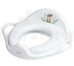 Tega Baby Toilet Trainer Fox  Art. DZ-020-103 White Сидение/Накладка для унитаза, мягкая, с ручками