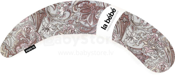 La Bebe™ Moon Maternity Pillow Art.143513 Spilvens-pakavs grūtniecēm ar polistirola pildījumu [2 pārvalki] 195 cm