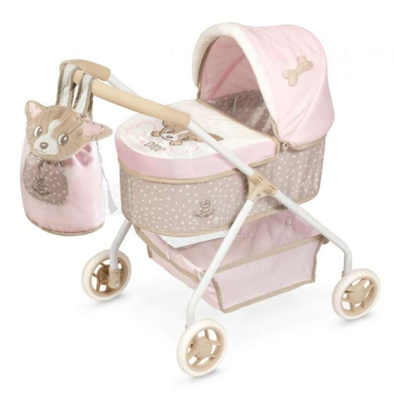 DeCuevas Toys Reborn Art.86043 Lėlės vežimėlis su krepšiu