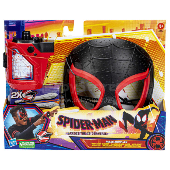 SPIDER-MAN Movie mini rotaļu ierocis ar masku