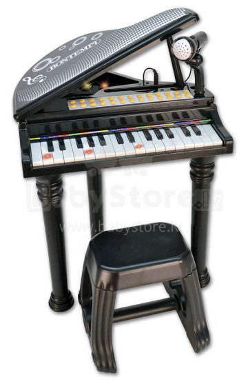BONTEMPI elektriskās klavieres ar mikrofonu, kājām un ķeblīti, 10 3000