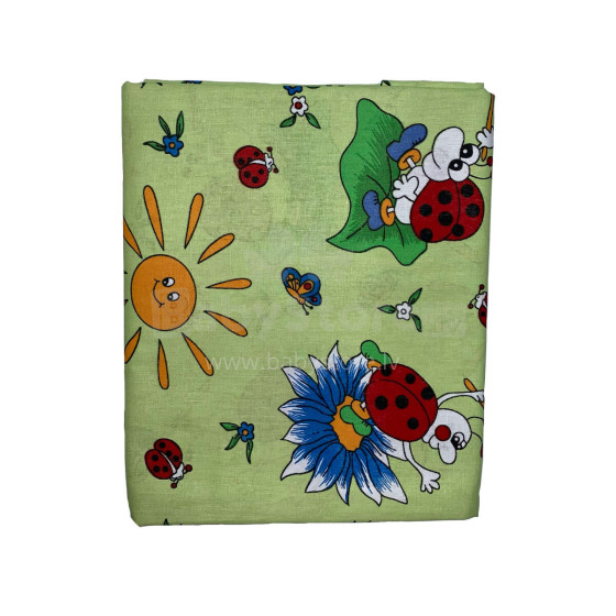 UR Kids Bedding Art.141379 Ladybug  Детский пододеяльник из 100% хлопка 75x100cm