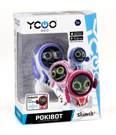 SILVERLIT YCOO Art.88529 Interaktīvais robots