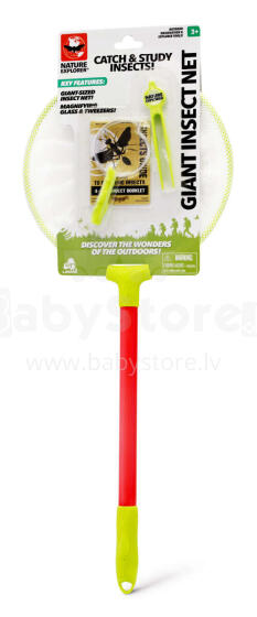 NATURE EXPLORER Art.76058LT Liels kukaiņu ķeršanas tīkls, 23 cm