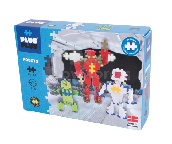 Plius robotai, 3828  str. Konstruktorius, 170 vnt