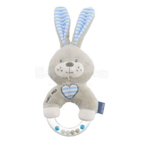 BabyMix Rabbit 41553 pliušinis barškutis
