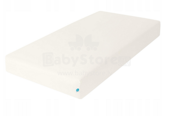 Ceba Baby Art.W-823-122-170 Medvilninis lakštas su guma ECRU 140x70 cm