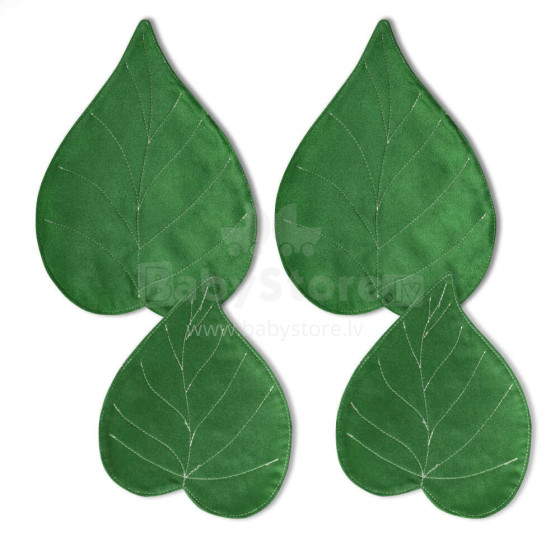 Qubo™ Autumn Leaf Avocado VELVET FIT sēžammaiss (pufs)