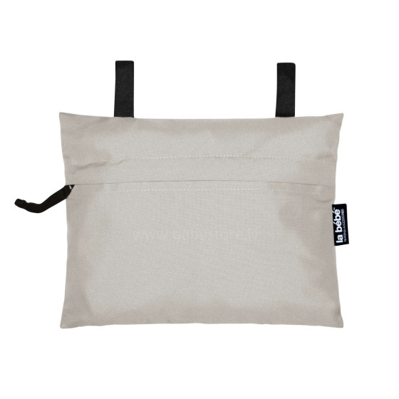 La bebe™ Rain Bag Art.144776 Grey  Многофункциональная сумка/клатч на коляску (100% полиэстер)