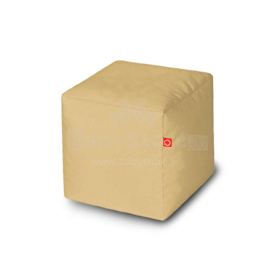 Qubo™ Cube 25 Latte POP FIT sēžammaiss (pufs)