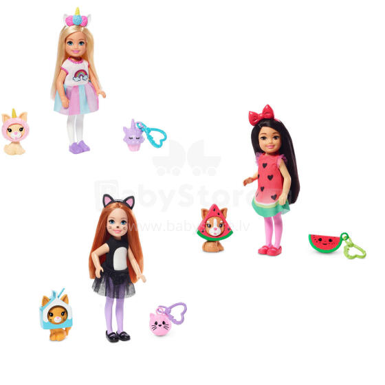 „Mattel Barbie Chelsea Club Art“. GHV69 mini lėlė