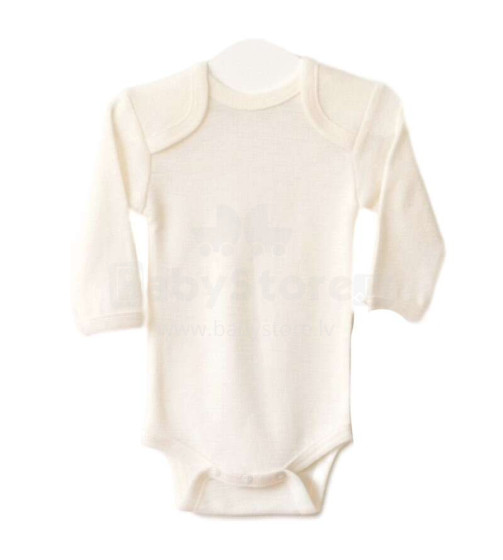 La Bebe™ NO Baby Body Merino Art.145253 Боди из 100% мериносовой шерсти с длинным рукавом